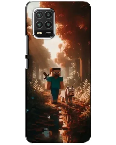 Чехол для Xiaomi Mi 10 Lite с картинкой «Стив в лесу» Чехол для Xiaomi Mi 10 Lite с картинкой «Стив в лесу»