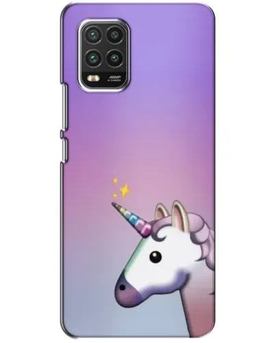 Чехол для Xiaomi Mi 10 Lite с картинкой «Единорог градиент»