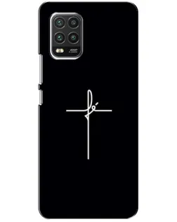 Чехол для Xiaomi Mi 10 Lite с картинкой «Тонкий крест» Чехол для Xiaomi Mi 10 Lite с картинкой «Тонкий крест»