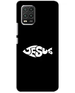 Чехол для Xiaomi Mi 10 Lite с картинкой «Рыба Jesus» Чехол для Xiaomi Mi 10 Lite с картинкой «Рыба Jesus»