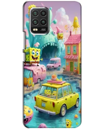 Чехол для Xiaomi Mi 10 Lite с картинкой «Монстр-трак приключения»