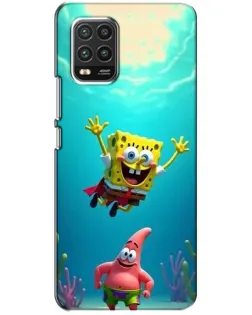 Чехол для Xiaomi Mi 10 Lite с картинкой «Спанч Боб под водой» Чехол для Xiaomi Mi 10 Lite с картинкой «Спанч Боб под водой»