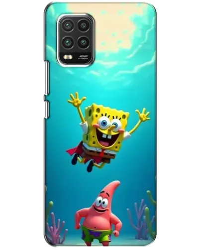 Чехол для Xiaomi Mi 10 Lite с картинкой «Спанч Боб под водой» Чехол для Xiaomi Mi 10 Lite с картинкой «Спанч Боб под водой»