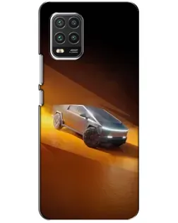 Чехол для Xiaomi Mi 10 Lite с картинкой «Cybertruck в пустыне» Чехол для Xiaomi Mi 10 Lite с картинкой «Cybertruck в пустыне»