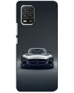 Чехол для Xiaomi Mi 10 Lite с картинкой «Mercedes на черном»