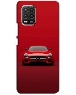 Чехол для Xiaomi Mi 10 Lite с картинкой «Красный Mercedes AMG»