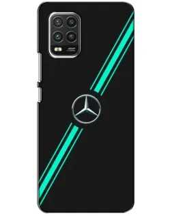 Чехол для Xiaomi Mi 10 Lite с картинкой «Спортивные линии Mercedes» Чехол для Xiaomi Mi 10 Lite с картинкой «Спортивные линии Mercedes»