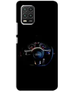 Чохол для Xiaomi Mi 10 Lite з картинкою «Салон Audi — кермо» Чохол для Xiaomi Mi 10 Lite з картинкою «Салон Audi — кермо»