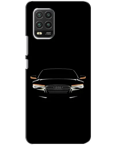 Чехол для Xiaomi Mi 10 Lite с картинкой «Audi — ночной контур»