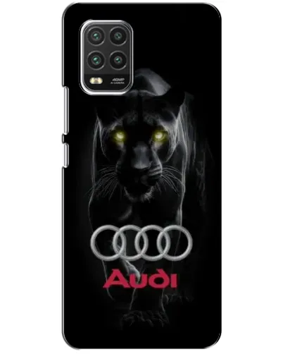 Чехол для Xiaomi Mi 10 Lite с картинкой «Пантера и Audi»