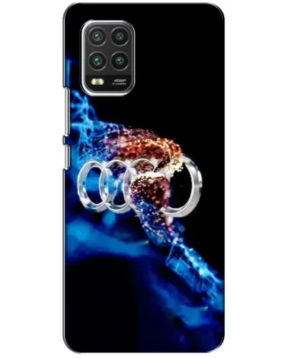 Чехол для Xiaomi Mi 10 Lite с картинкой «Энергия лого Audi»