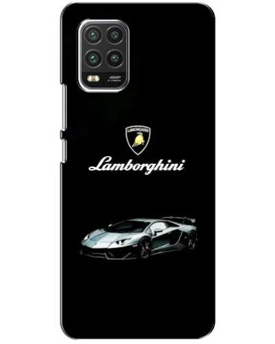 Чехол для Xiaomi Mi 10 Lite с картинкой «Логотип Lamborghini классика»