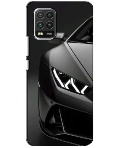 Чехол для Xiaomi Mi 10 Lite с картинкой «Lamborghini фары детализация»