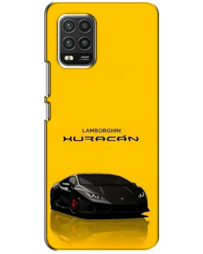 Чехол для Xiaomi Mi 10 Lite с картинкой «Lamborghini Huracan черный»