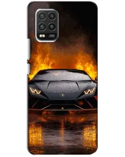 Чехол для Xiaomi Mi 10 Lite с картинкой «Lamborghini в огне» Чехол для Xiaomi Mi 10 Lite с картинкой «Lamborghini в огне»
