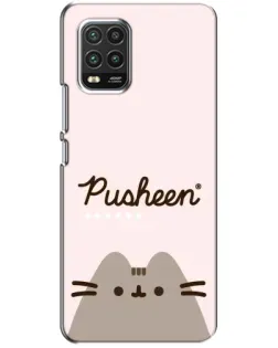 Чохол для Xiaomi Mi 10 Lite з картинкою «Pusheen логотип» Чохол для Xiaomi Mi 10 Lite з картинкою «Pusheen логотип»