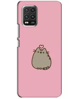 Чохол для Xiaomi Mi 10 Lite з картинкою «Pusheen серце» Чохол для Xiaomi Mi 10 Lite з картинкою «Pusheen серце»