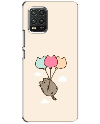 Чехол для Xiaomi Mi 10 Lite с картинкой «Пушин на шариках» Чехол для Xiaomi Mi 10 Lite с картинкой «Пушин на шариках»