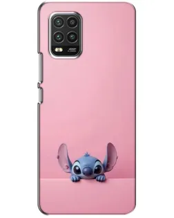 Чехол для Xiaomi Mi 10 Lite с картинкой «Stitch выглядывает»