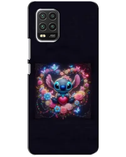 Чехол для Xiaomi Mi 10 Lite с картинкой «Stitch в цветах» Чехол для Xiaomi Mi 10 Lite с картинкой «Stitch в цветах»