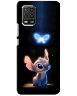 Чехол для Xiaomi Mi 10 Lite с картинкой «Сияющий Стич»