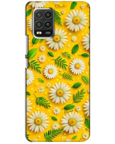 Чехол для Xiaomi Mi 10 Lite с картинкой «Ромашковое солнце»