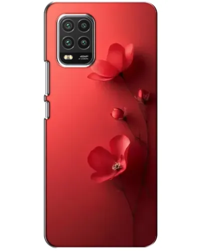 Чехол для Xiaomi Mi 10 Lite с картинкой «Маковые соцветия»