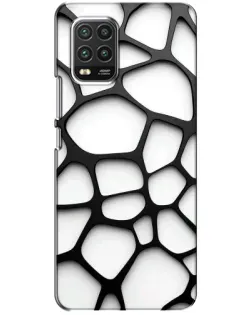 Чохол для Xiaomi Mi 10 Lite з картинкою «Біла об'ємна сітка» Чохол для Xiaomi Mi 10 Lite з картинкою «Біла об'ємна сітка»