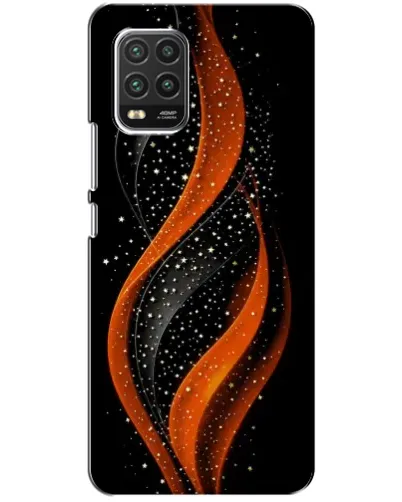 Чехол для Xiaomi Mi 10 Lite с картинкой «Огненная звездная волна»