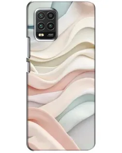 Чехол для Xiaomi Mi 10 Lite с картинкой «Пастельные нежные волны» Чехол для Xiaomi Mi 10 Lite с картинкой «Пастельные нежные волны»