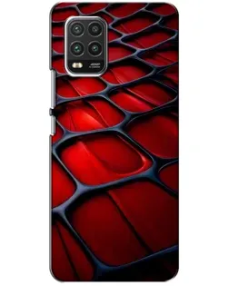 Чехол для Xiaomi Mi 10 Lite с картинкой «Красная глянцевая сетка» Чехол для Xiaomi Mi 10 Lite с картинкой «Красная глянцевая сетка»