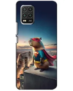 Чохол для Xiaomi Mi 10 Lite з картинкою «Капі-мен супергерой»