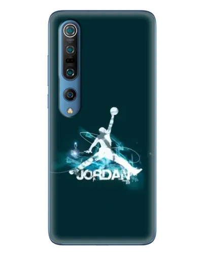Чехол для Xiaomi Mi 10 Pro с картинкой «Jordan Blue Fire» Чехол для Xiaomi Mi 10 Pro с картинкой «Jordan Blue Fire»