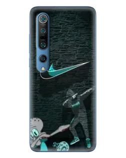 Чехол для Xiaomi Mi 10 Pro с картинкой «Спортивный арт Nike» Чехол для Xiaomi Mi 10 Pro с картинкой «Спортивный арт Nike»