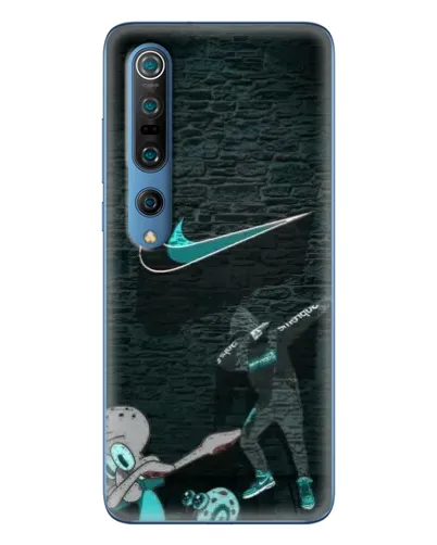 Чехол для Xiaomi Mi 10 Pro с картинкой «Спортивный арт Nike»