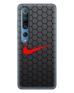 Чехол для Xiaomi Mi 10 Pro с картинкой «Nike — карбоновая сетка» Чехол для Xiaomi Mi 10 Pro с картинкой «Nike — карбоновая сетка»