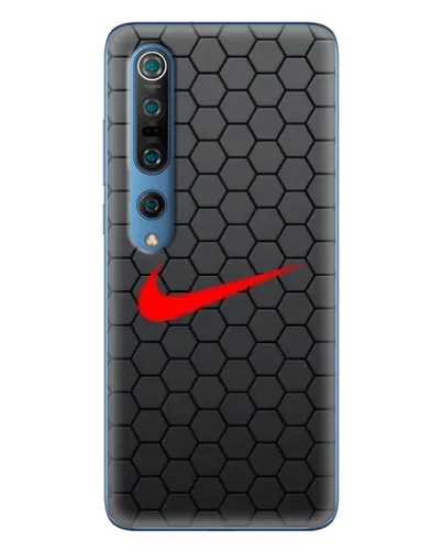 Чехол для Xiaomi Mi 10 Pro с картинкой «Nike — карбоновая сетка»