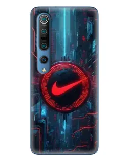 Чехол для Xiaomi Mi 10 Pro с картинкой «Техногенный стиль Nike» Чехол для Xiaomi Mi 10 Pro с картинкой «Техногенный стиль Nike»