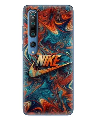 Чехол для Xiaomi Mi 10 Pro с картинкой «Nike в абстракции»