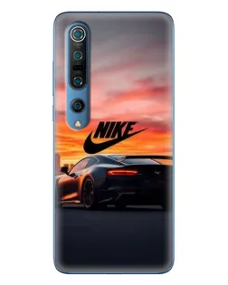Чехол для Xiaomi Mi 10 Pro с картинкой «Nike и суперкар» Чехол для Xiaomi Mi 10 Pro с картинкой «Nike и суперкар»