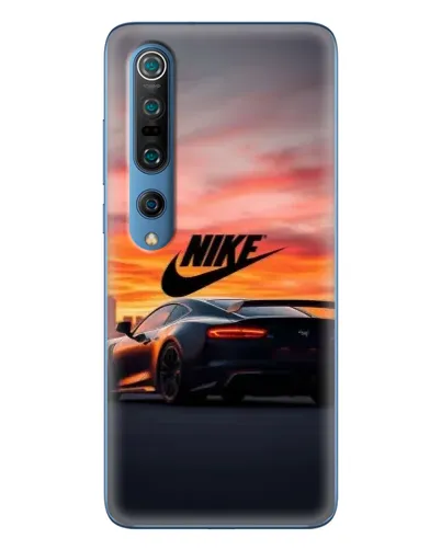 Чехол для Xiaomi Mi 10 Pro с картинкой «Nike и суперкар»