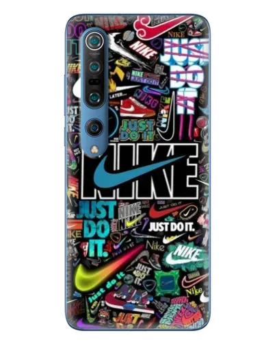Чехол для Xiaomi Mi 10 Pro с картинкой «Яркий коллаж Nike» Чехол для Xiaomi Mi 10 Pro с картинкой «Яркий коллаж Nike»