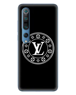 Чехол для Xiaomi Mi 10 Pro с картинкой «LV — печать стиля»