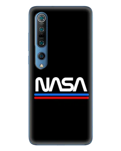 Чехол для Xiaomi Mi 10 Pro с картинкой «NASA — классика Red Blue» Чехол для Xiaomi Mi 10 Pro с картинкой «NASA — классика Red Blue»