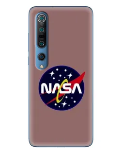 Чехол для Xiaomi Mi 10 Pro с картинкой «NASA — ретро космос» Чехол для Xiaomi Mi 10 Pro с картинкой «NASA — ретро космос»