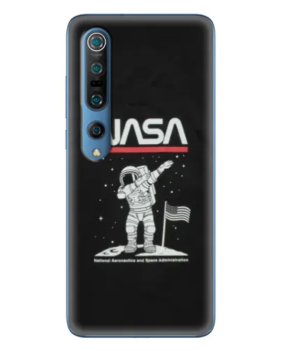 Чехол для Xiaomi Mi 10 Pro с картинкой «NASA — шагаем по Луне» Чехол для Xiaomi Mi 10 Pro с картинкой «NASA — шагаем по Луне»