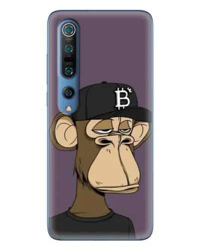 Чехол для Xiaomi Mi 10 Pro с картинкой «Bored Ape в кепке»