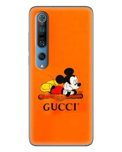 Чехол для Xiaomi Mi 10 Pro с картинкой «Микки Маус Gucci — оранж» Чехол для Xiaomi Mi 10 Pro с картинкой «Микки Маус Gucci — оранж»