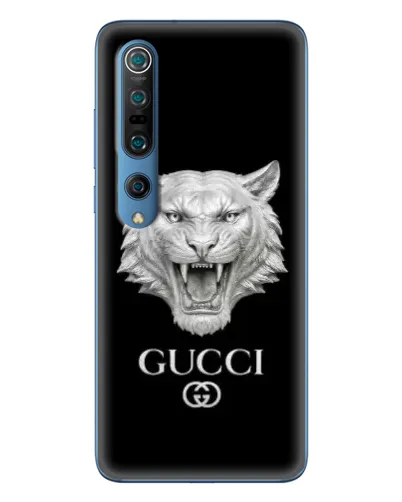 Чехол для Xiaomi Mi 10 Pro с картинкой «Gucci — серебряный лев» Чехол для Xiaomi Mi 10 Pro с картинкой «Gucci — серебряный лев»