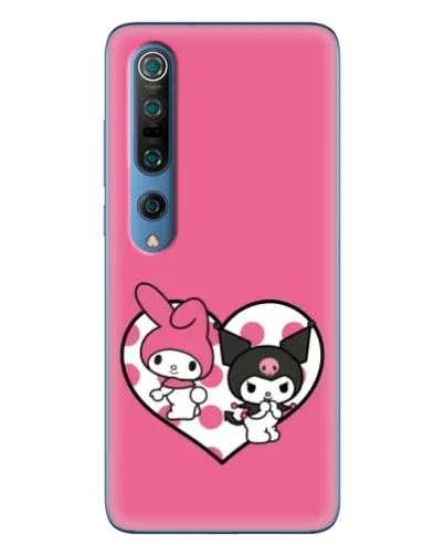 Чехол для Xiaomi Mi 10 Pro с картинкой «Kuromi и My Melody» Чехол для Xiaomi Mi 10 Pro с картинкой «Kuromi и My Melody»